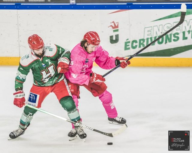 Photo hockey match Cergy-Pontoise - Anglet le 11/10/2022