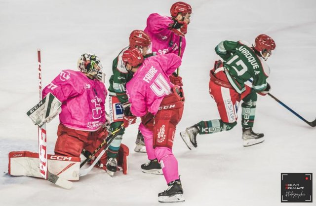 Photo hockey match Cergy-Pontoise - Anglet le 11/10/2022