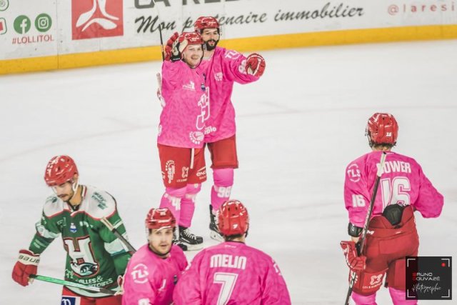 Photo hockey match Cergy-Pontoise - Anglet le 11/10/2022