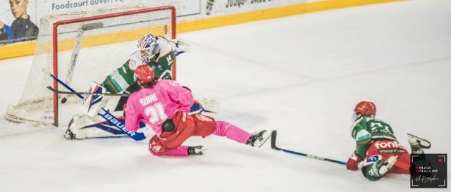 Photo hockey match Cergy-Pontoise - Anglet le 11/10/2022