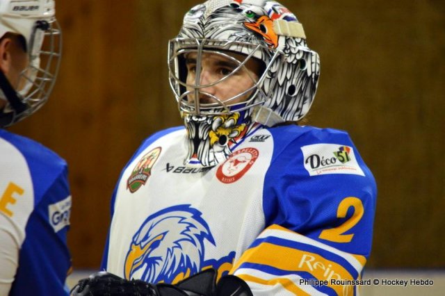 Photo hockey reportage N1 : Le survol des Rapaces