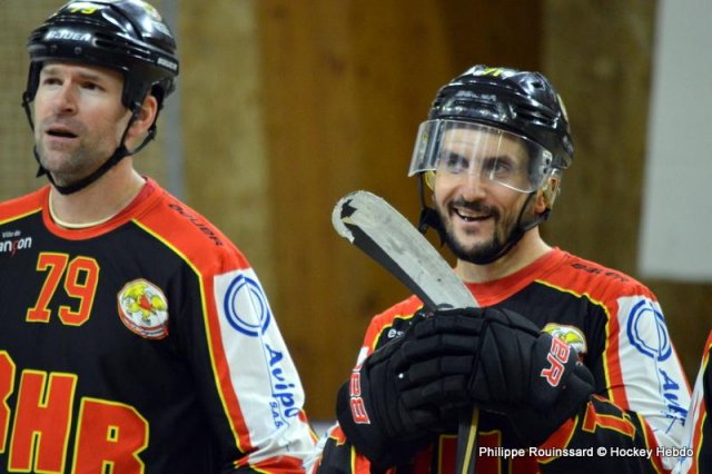 Photo hockey reportage N1 : Le survol des Rapaces