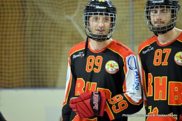 Photo hockey reportage N1 : Le survol des Rapaces