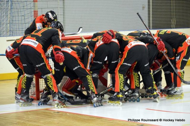 Photo hockey reportage N1 : Le survol des Rapaces