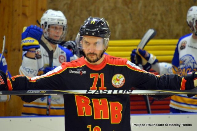 Photo hockey reportage N1 : Le survol des Rapaces