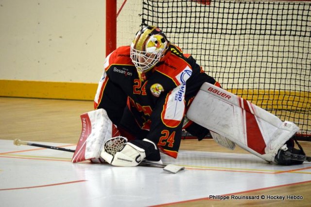 Photo hockey reportage N1 : Le survol des Rapaces
