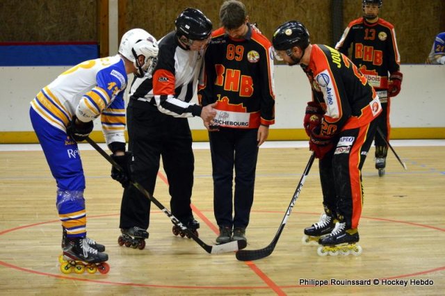 Photo hockey reportage N1 : Le survol des Rapaces