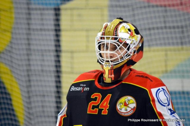 Photo hockey reportage N1 : Le survol des Rapaces