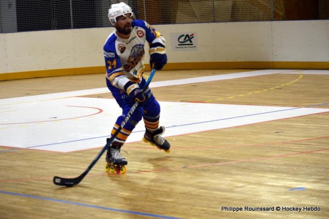 Photo hockey reportage N1 : Le survol des Rapaces