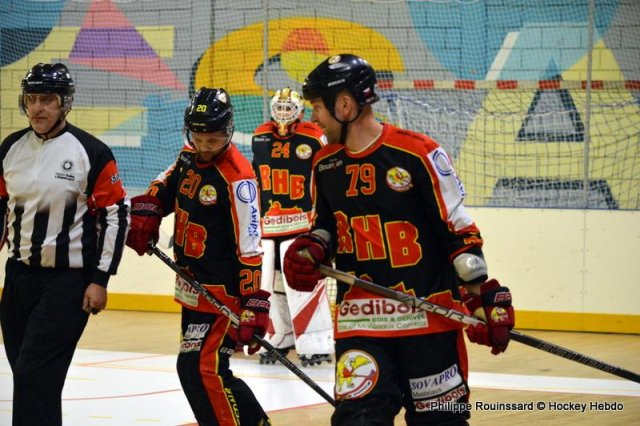 Photo hockey reportage N1 : Le survol des Rapaces