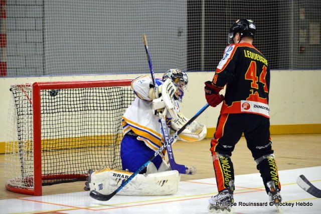 Photo hockey reportage N1 : Le survol des Rapaces