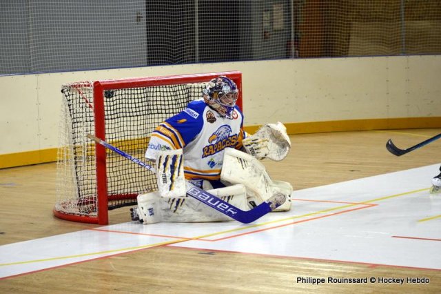 Photo hockey reportage N1 : Le survol des Rapaces