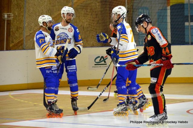 Photo hockey reportage N1 : Le survol des Rapaces