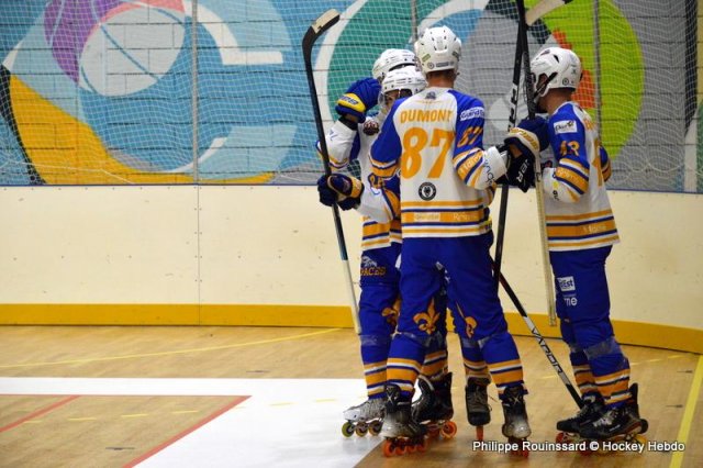 Photo hockey reportage N1 : Le survol des Rapaces