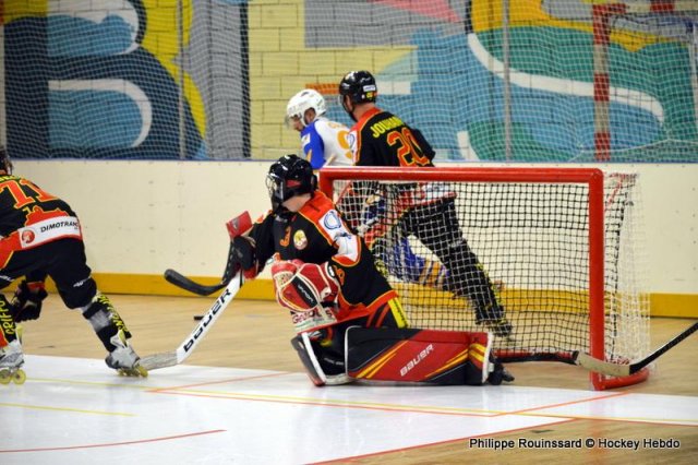 Photo hockey reportage N1 : Le survol des Rapaces
