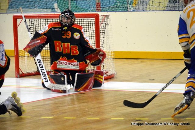 Photo hockey reportage N1 : Le survol des Rapaces