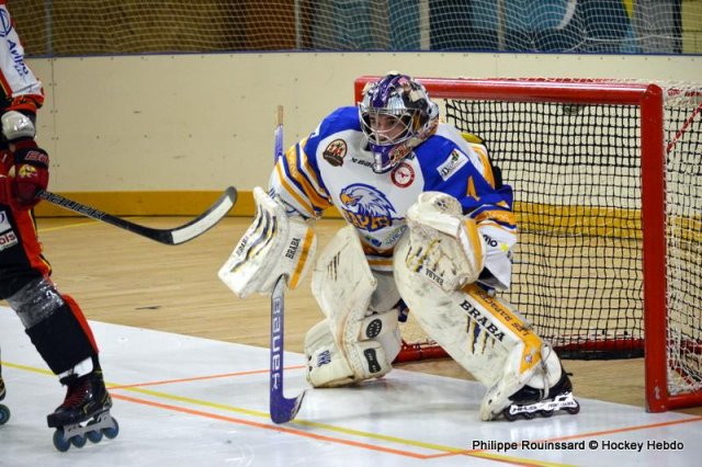 Photo hockey reportage N1 : Le survol des Rapaces