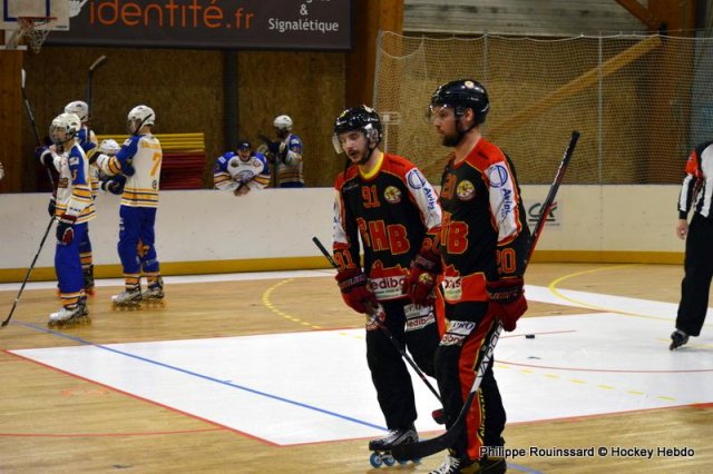 Photo hockey reportage N1 : Le survol des Rapaces