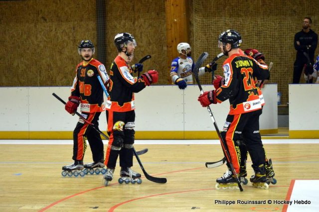 Photo hockey reportage N1 : Le survol des Rapaces