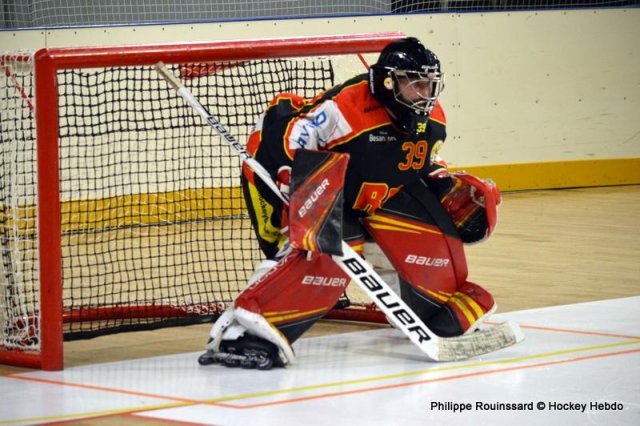 Photo hockey reportage N1 : Le survol des Rapaces