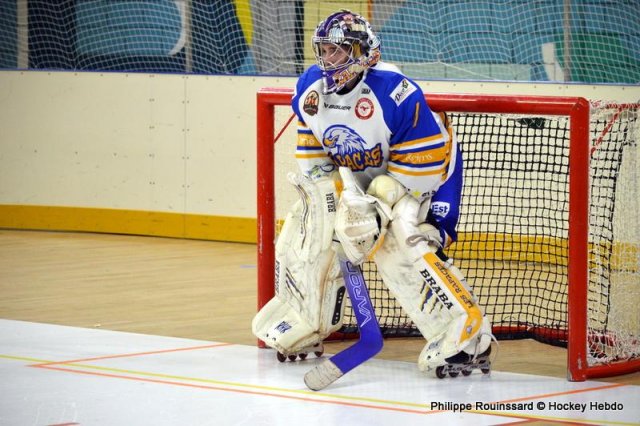 Photo hockey reportage N1 : Le survol des Rapaces