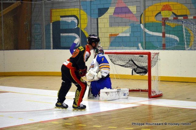 Photo hockey reportage N1 : Le survol des Rapaces