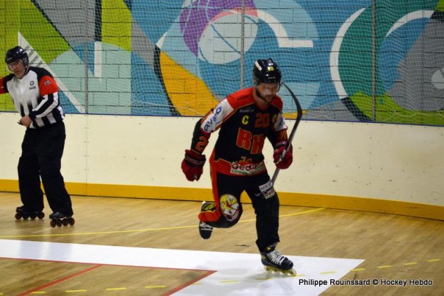 Photo hockey reportage N1 : Le survol des Rapaces