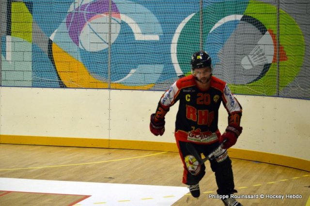 Photo hockey reportage N1 : Le survol des Rapaces
