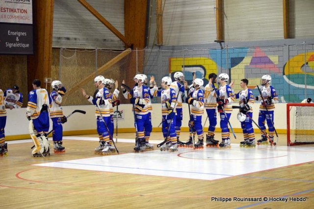 Photo hockey reportage N1 : Le survol des Rapaces