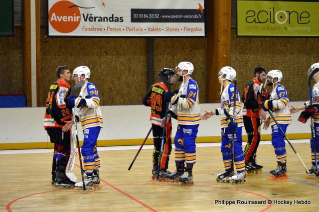 Photo hockey reportage N1 : Le survol des Rapaces