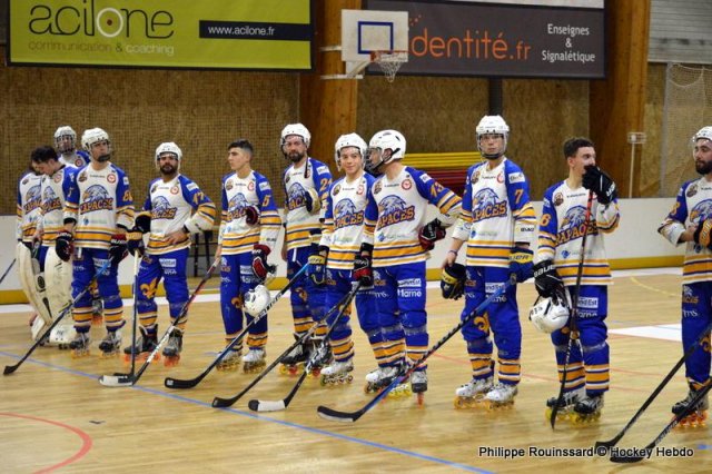 Photo hockey reportage N1 : Le survol des Rapaces