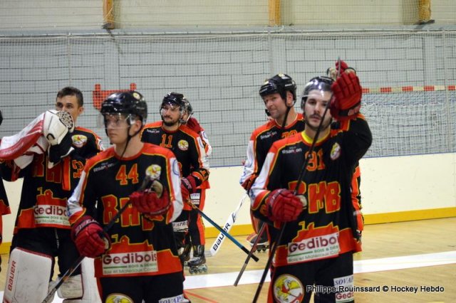 Photo hockey reportage N1 : Le survol des Rapaces