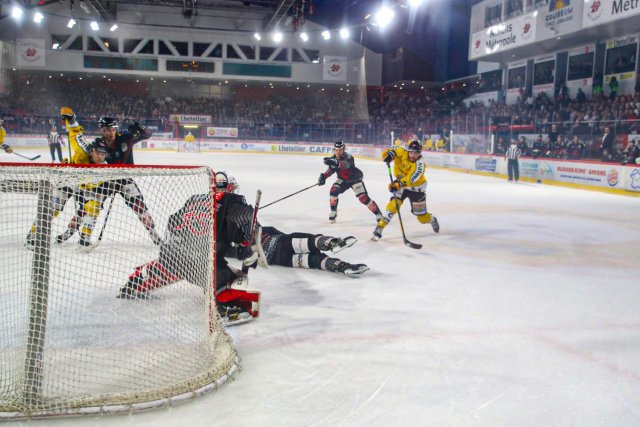 Photo hockey match Amiens  - Rouen le 14/10/2022