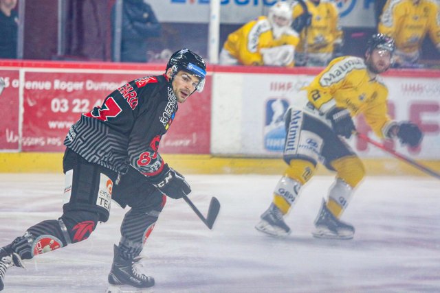 Photo hockey match Amiens  - Rouen le 14/10/2022