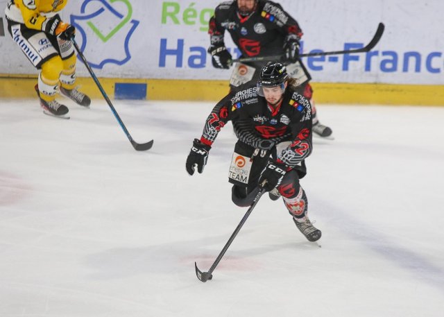 Photo hockey match Amiens  - Rouen le 14/10/2022