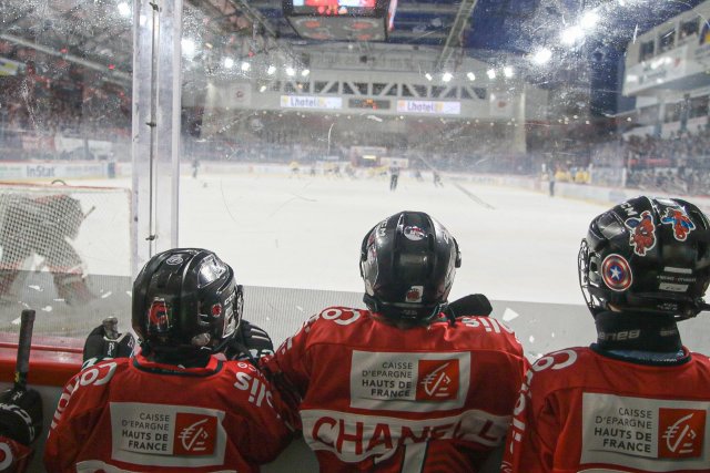 Photo hockey match Amiens  - Rouen le 14/10/2022