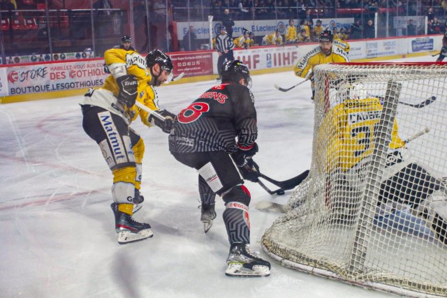 Photo hockey match Amiens  - Rouen le 14/10/2022