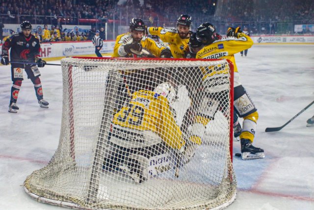 Photo hockey match Amiens  - Rouen le 14/10/2022