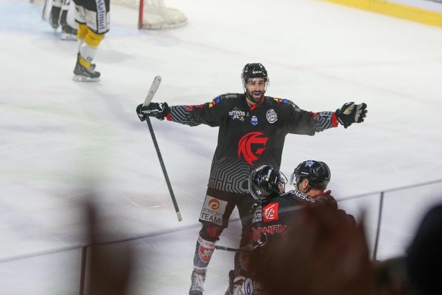Photo hockey match Amiens  - Rouen le 14/10/2022