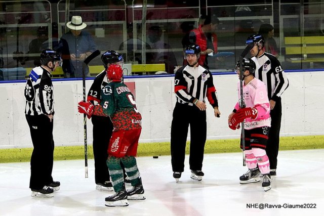 Photo hockey match Nice - Cergy-Pontoise le 15/10/2022
