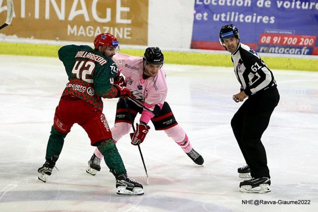 Photo hockey match Nice - Cergy-Pontoise le 15/10/2022