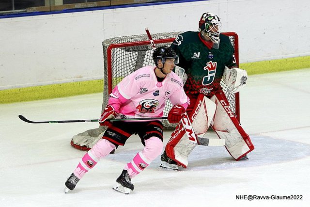 Photo hockey match Nice - Cergy-Pontoise le 15/10/2022