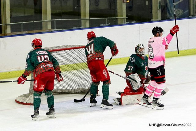 Photo hockey match Nice - Cergy-Pontoise le 15/10/2022