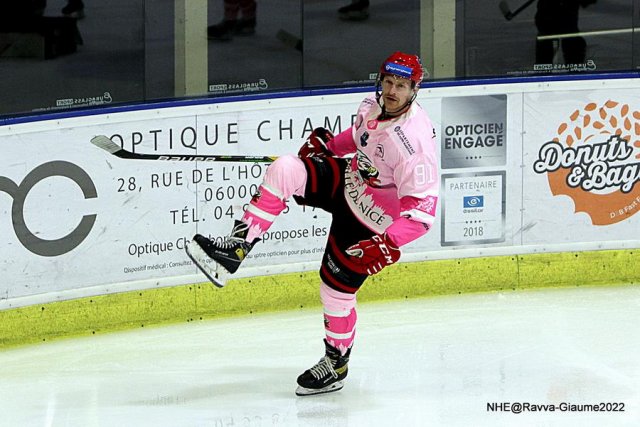Photo hockey match Nice - Cergy-Pontoise le 15/10/2022