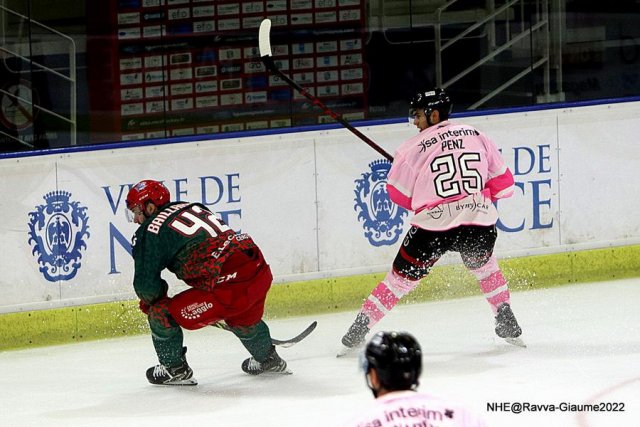 Photo hockey match Nice - Cergy-Pontoise le 15/10/2022