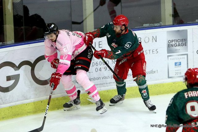 Photo hockey match Nice - Cergy-Pontoise le 15/10/2022