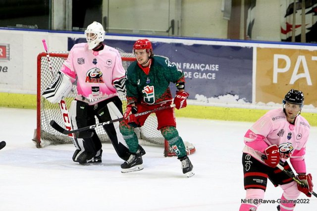Photo hockey match Nice - Cergy-Pontoise le 15/10/2022