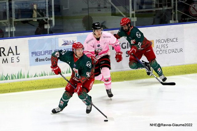 Photo hockey match Nice - Cergy-Pontoise le 15/10/2022