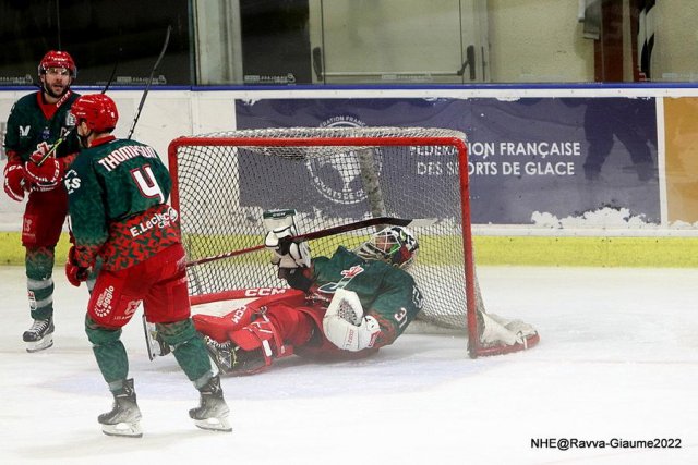 Photo hockey match Nice - Cergy-Pontoise le 15/10/2022