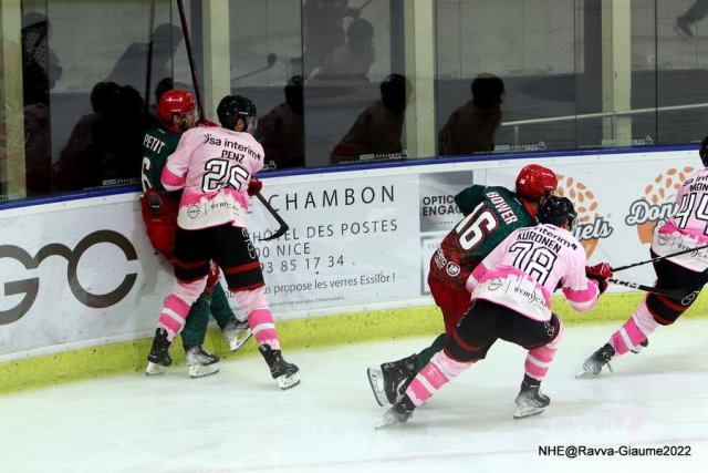 Photo hockey match Nice - Cergy-Pontoise le 15/10/2022